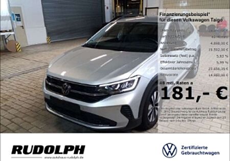 VW Taigo Volkswagen Goal 1.0 TSI 6-Gang LED Navi SHZ PDCv+h Klima ACC