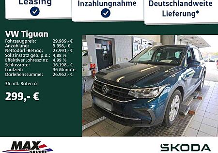 VW Tiguan Volkswagen Life 1.5 TSI 110 kW 7-Gang-DSG +AHK+360°K