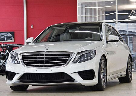 Mercedes-Benz S 63 AMG S63 AMG 4M LANG VOLL *LEDER-WEiSS*PANORAMA*