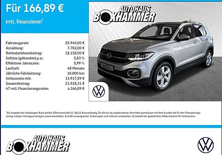 VW T-Cross Volkswagen 1.0 TSI DSG Style NAVI+ACC+RÜCK.KAM