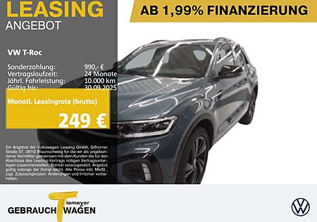 VW T-Roc Volkswagen 2.0 TDI DSG R-LINE BLACKSTYLE MATRIX PANO