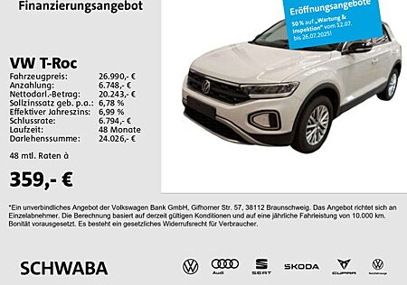 VW T-Roc Volkswagen Life 1.5 TSI LED*VIRTUAL*AHK*ACC*LANE*16"
