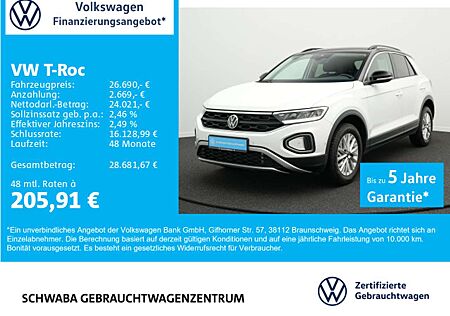 VW T-Roc Volkswagen Life 1.5 TSI LED*VIRTUAL*AHK*ACC*LANE*16"