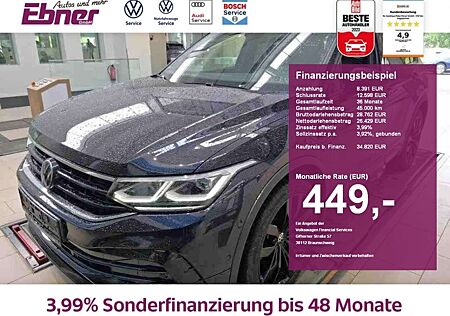 VW Tiguan Volkswagen R-LINE BLACK STYLE 245PS PHEV DSG ACC+MATRIX+NAVI+