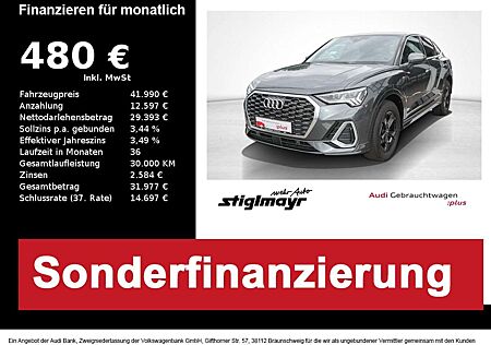 Audi Q3 Sportback S line 35 TFSI AHK+MATRIX+STANDHZG
