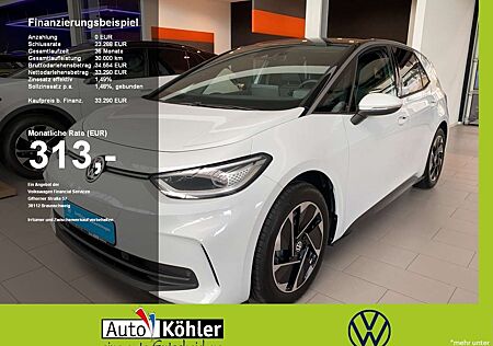 VW ID.3 Volkswagen Pro Batterie 62 kWh (brutto) Matrix+CCS+ACC+PDC+AH