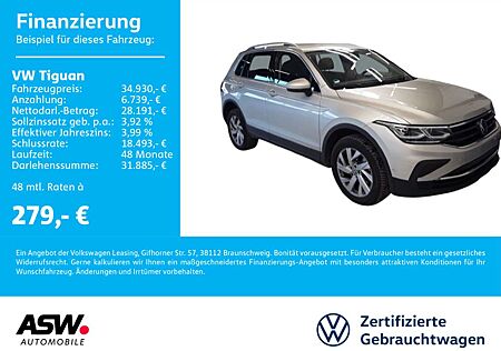 VW Tiguan Volkswagen Life Move 2,0TDI DSG LED NAVI AHK RFK SHZ