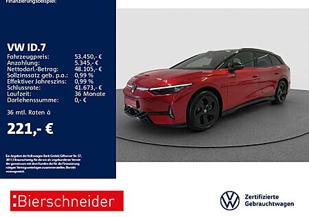 VW ID.7 Volkswagen GTX Tourer 4Mo AHK HuD DCC 360