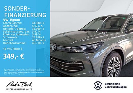 VW Tiguan Volkswagen 1.5 eTSI DSG Elegance, Navi, HD-Matrix-LE