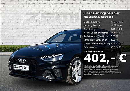 Audi A4 Avant 35 TFSI S tronic S line Navi Leder Digitales