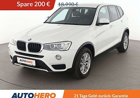 BMW X3 sDrive 18d Aut.*PDC*SHZ*TEMPO*ALU*KLIMA*