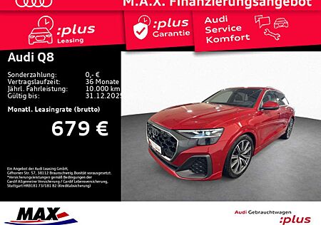 Audi Q8 gebraucht kaufen Audi Q8 50 TDI QUATT S LINE MATRIX+PANO+LUFT+AHK+HUD+
