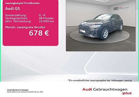 Audi Q5 40 TDI qu S line Matrix B&O Pano AHK HuD 360°