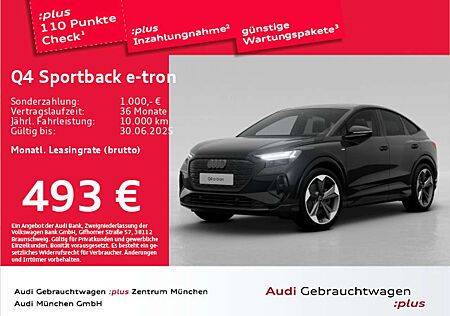 Audi Q4 e-tron Q4 Sportback 45 qu. S line ACC/AHK/HuD/Virtual+/