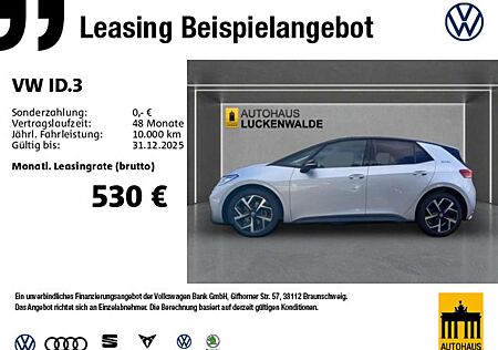 VW ID.3 Volkswagen Pro Goal *IQ-MATRIX*NAV*R-CAM*WärmeP*ACC*
