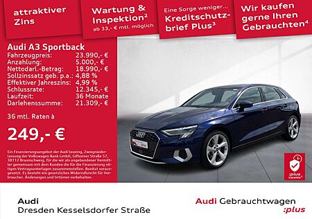 Audi A3 35 TFSI advanced DAB LED Navi GRA