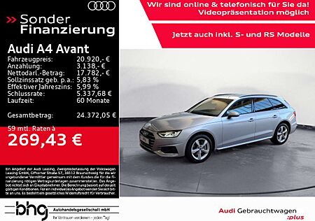 Audi A4 advanced 40 TDI S tronic *ACC*BUISNESS-