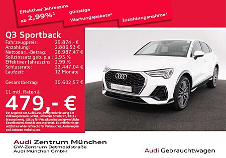 Audi Q3 45 TFSI e S tronic Virtual/Navi