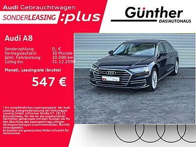 Audi A8 lang 60 TFSI QUATTRO+DESIGN SELECTION+HUD+B&O