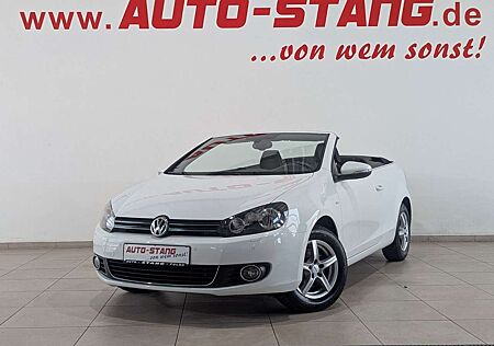 VW Golf Volkswagen VI Cabriolet Cup*WINDSCHOTT+SH+NAVI+15"LMF*