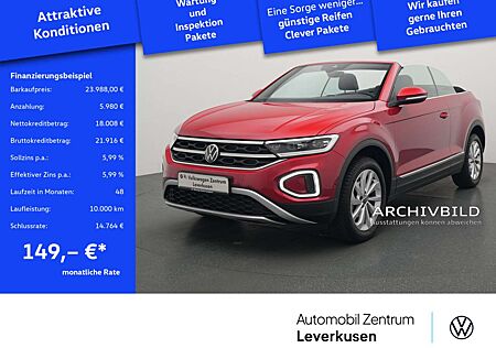 VW T-Roc Volkswagen Cabriolet Style SHZ PDC APP LED VIRT NAVI