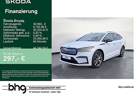 Skoda Enyaq iV 80x Design Selection Loft Navi Kamera