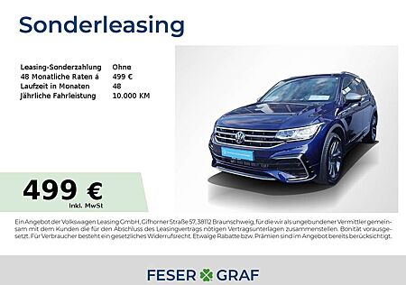 VW Tiguan Allspace Volkswagen 2.0 TDI 4M R Line 7-Sitzer Pano RüKa Matrix