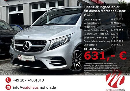 Mercedes-Benz V 300 d AMG AVANTGARDE lang LED PANO 360° KÜHLSCHRANK AH