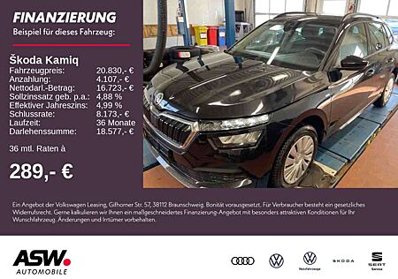 Skoda Kamiq Tour 1,0 TSI DSG LED Nav PDC SHZ VC AHK