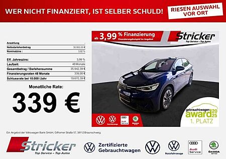 VW ID.4 Volkswagen Pro Performance 150/77 339,-ohne Anzahlung Kamera