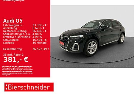 Audi Q5 50 TFSI e qu S-Line AHK MATRIX LEDER 360 ACC