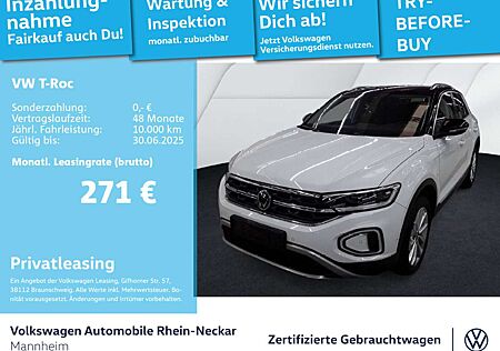 VW T-Roc Volkswagen 1.5 TSI Style DSG Navi AHK LED uvm