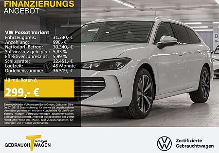 VW Passat Variant Volkswagen 1.5 TSI DSG BUSINESS LM18 AHK KAM