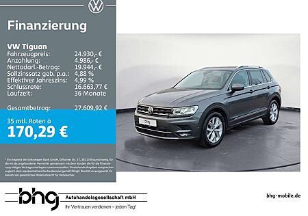 VW Tiguan Volkswagen 2.0TDI SCR DSG Highline AHK TrailerAssist