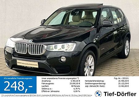 BMW X3 xDrive35d SAG AHK/PANO/CAM/K-ZUG/MEMO/NaviPro