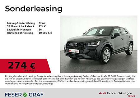 Audi Q2 40TFSI q. Leder/ACC Fahren+Parken/Opt-Schwarz