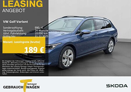 VW Golf Variant Volkswagen 1.5 TSI STYLE NAVI HuD ASSIST KAMER