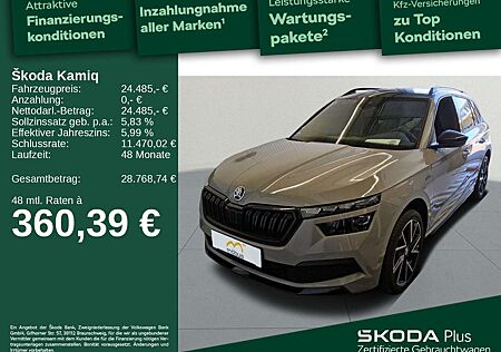 Skoda Kamiq 1.5 TSI Monte Carlo*DSG*PANO*AAC*PDC*RFK*