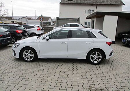 Audi A3 35 TFSI S line NAVI LEDER TOT SPUR MATRIX AHK
