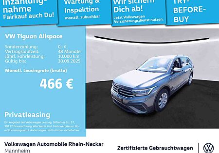 VW Tiguan Allspace Volkswagen 2.0 TDI Life 4Motion DSG AHK Nav
