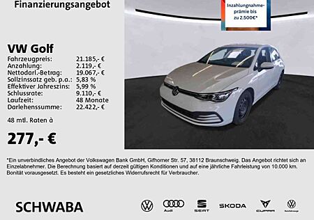 VW Golf Volkswagen VIII Life 2.0 TDI LED*VIRTUAL*ACC*R-KAM*16"