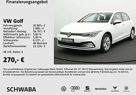 VW Golf Volkswagen VIII Life 2.0 TDI LED*VIRTUAL*ACC*R-KAM*16"
