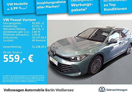 VW Passat Variant Volkswagen Elegance TDI*DSG*4M*NAV*360*ACC*