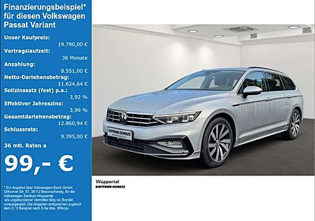 VW Passat Variant Volkswagen 2.0 TDI R-Line LED NAVI AHK KAMERA SHZ PDC LM ZV