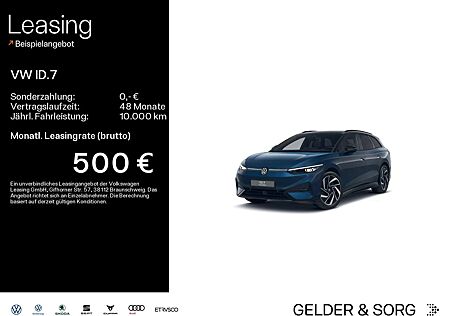 VW ID.7 Volkswagen Tourer Pro RFK*Pano*AHK*HuD*Massage*DAB+*AC