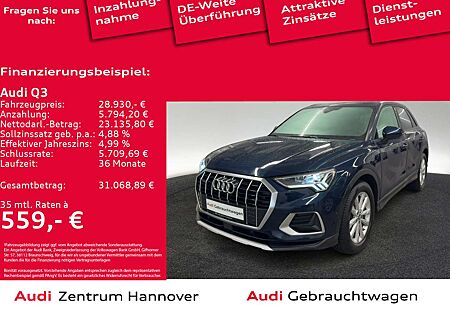 Audi Q3 advanced 40 TFSI quattro Pano AHK Navi LED