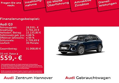 Audi Q3 advanced 40 TFSI quattro Pano AHK Navi LED