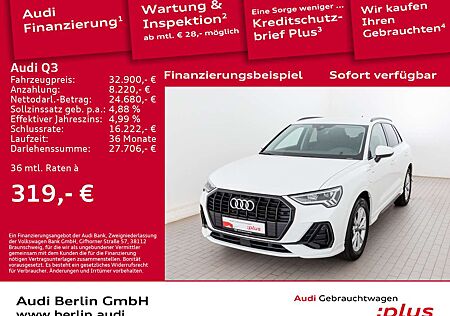 Audi Q3 45 TFSI e S line S tr. AHK LED NAVI VIRTUAL