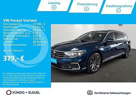 VW Passat Variant Volkswagen GTE 1,4 TSI DSG*Nav*AHK*Kam*Matri