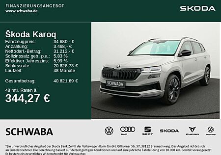 Skoda Karoq Sportline 2.0 TSI DSG 4x4 *VIRTUAL*LED*18*
